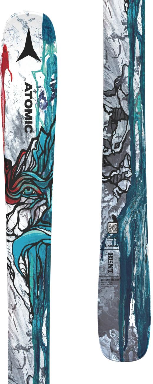 【七折清仓】ATOMIC阿托米克滑雪双板室外全地域滑雪板23/24款青少年BENT  JR 110-130 + C 5 GW AASS03228 AASS03230 商品图1