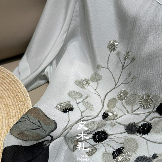 【预售7天】良木礼真丝小衫（1382） 商品图3