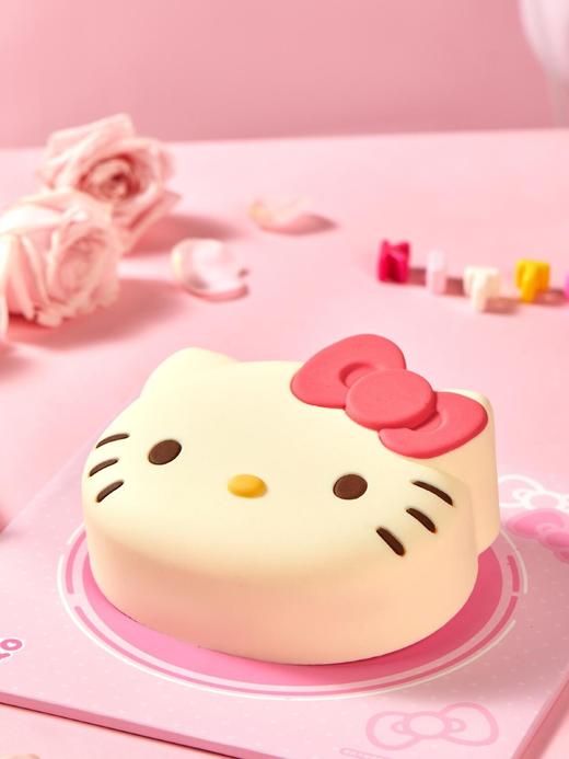 【三与叁山】慕斯蛋糕-hello kitty 5.5英寸 商品图1