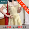 裁缝学苑AS518法式复古蕾丝花边连衣裙纸样女装泡泡袖裙子样板 商品缩略图0