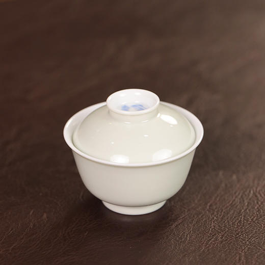 【忘言】豆青釉mini盖碗 曰何文人器 商品图1
