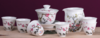珐琅彩梅竹先春8头茶具套组 商品缩略图0