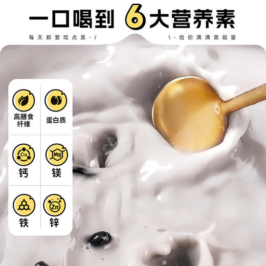 南国黑养椰子粉独立包装冲泡方便速食营养早餐椰浆粉五黑粉代餐粉  养黑椰子粉 300g 商品图5