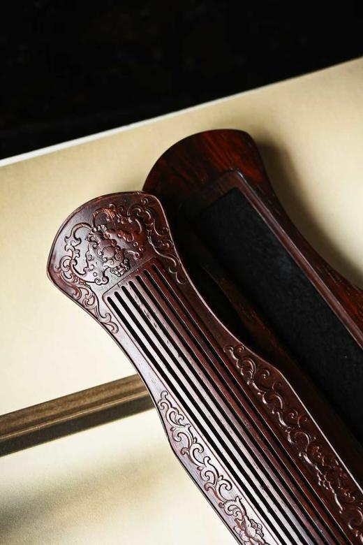 古琴°大红酸枝线香盒 商品图8