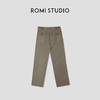 ROMI STUDIO“简约复古”怀旧水洗环保染色纯棉直筒长裤 RWCRX83994【发货时间25-30天】 商品缩略图1