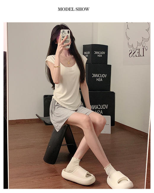 🔥【大V美背带Bra气质家居服】 自带bra，舒服又省事儿！颜值高到能外穿！ 商品图13