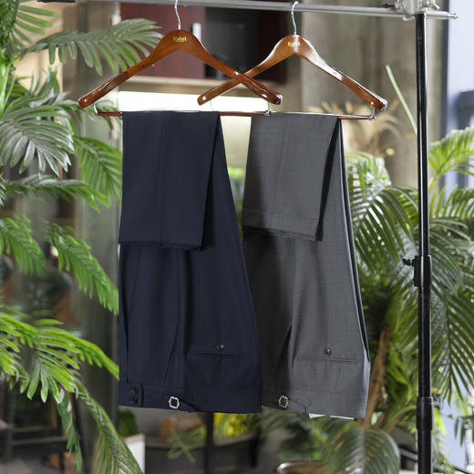 新款夏季男士羊毛/混纺时尚意式西裤  多色可选 商品图1