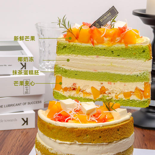 【吟夏·杨枝甘露】清爽的水果需要加量-特调奶油水果夹心蛋糕 商品图1