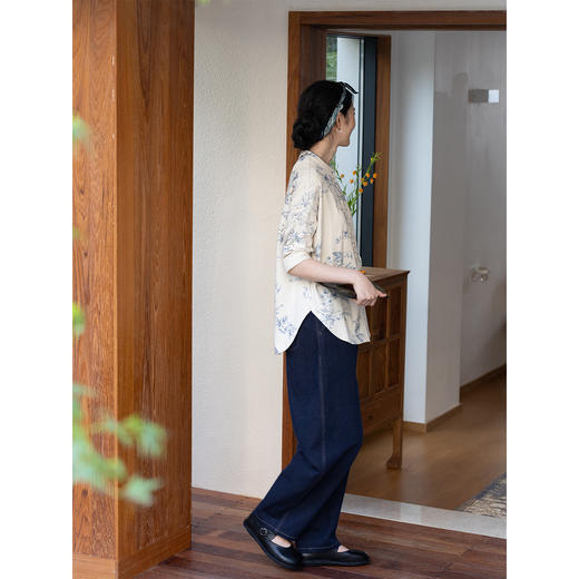 牧衣游 文艺复古平底舒适百搭单鞋 云天【不支持会员折】 商品图3