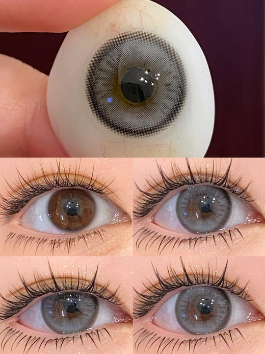 sincecon半年抛美瞳 奶油咪兔 14.2mm 商品图0