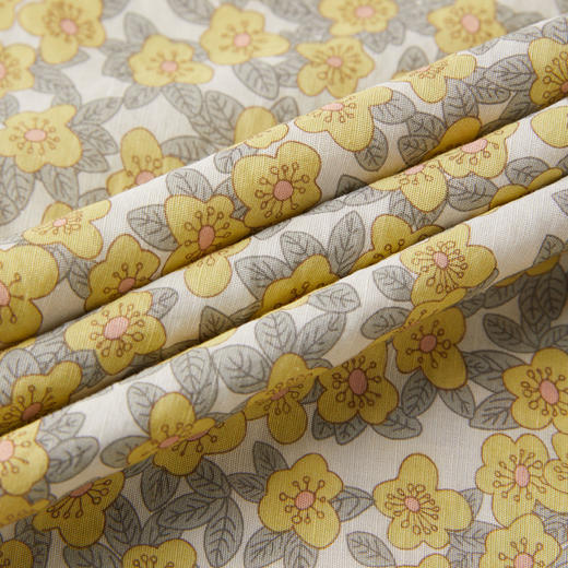 ROMI STUDIO“莫奈花园”苎麻天丝混纺法式碎花连衣裙 RWCRLY3860【发货时间25-30天】 商品图3