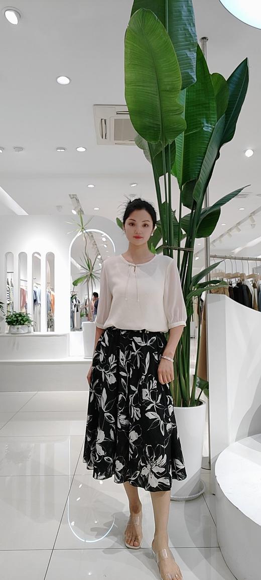 581098轻国风真丝上衣衬衫 商品图3