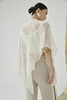 镂空花针织斗篷披肩 SJS94P121K 商品缩略图4