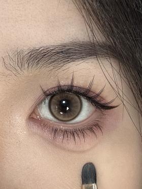 sincecon半年抛美瞳 热橙茶 14.2mm