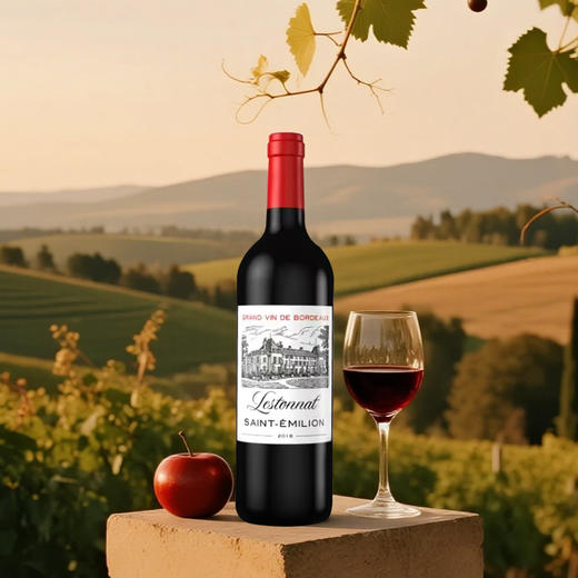 法国原瓶进口 莱斯纳特红葡萄酒13度750ml*2 法国波尔多-圣埃美隆产区AOP级 商品图4