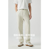 棉仓362818024-重磅亚麻松紧腰宽松直筒裤 商品缩略图3