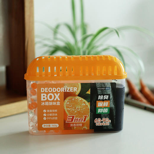 【夏季家居刚需好物】除湿袋/冰箱除味盒  香氛除湿袋防潮防霉祛味除湿  潮湿季节减少厨房/衣柜湿度和霉菌  冰箱除味盒抑菌除臭多效合一 商品图5