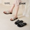 ZHR则则水钻平底夹趾拖鞋女鞋2025夏季新款时髦洋气舒适透气鞋子 商品缩略图5