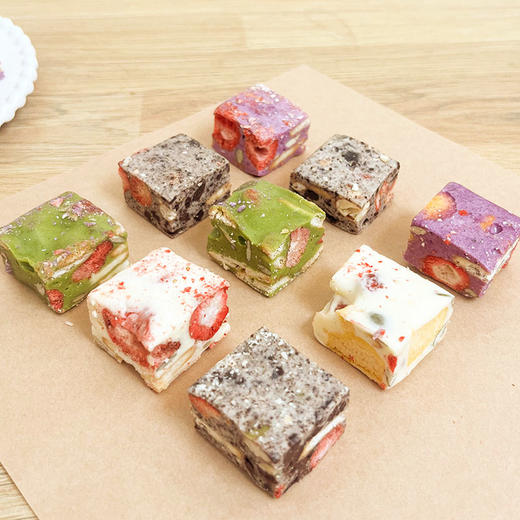 【掌柜糕点铺】奶莓酥、（奥利奥、紫薯、黄桃、抹茶）四种口味 商品图5