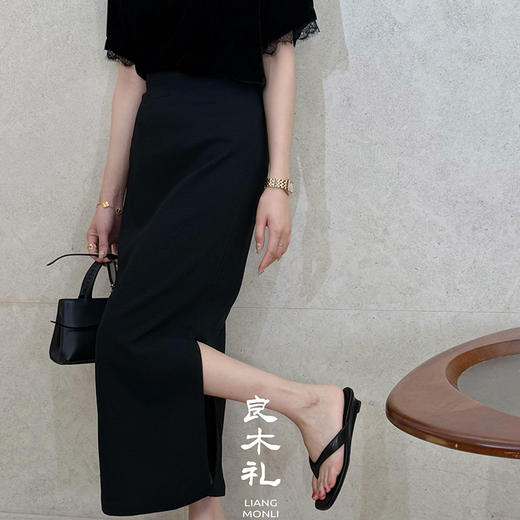 【预售7天】良木礼醋酸半裙（22512） 商品图0