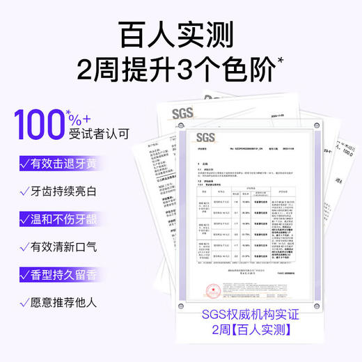 舒客专研美白酵素牙膏120克（鲜萃青柠） 商品图2