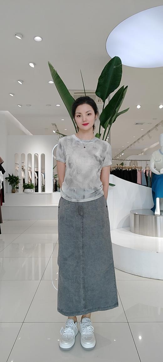 580175牛仔套裙下装牛仔半身裙 商品图2