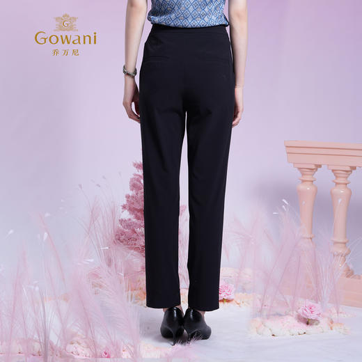 乔万尼新品舒适弹力百搭修身裤ED2F433 商品图4