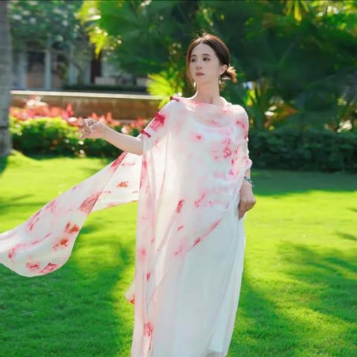 ☺️【夏日旅行风沙滩盘扣披肩】家人们谁懂啊！！🌸带着这件夏日旅行风沙滩盘扣披肩去海边， 直接被路人追着要链接！！ 商品图8