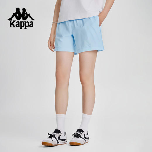 Kappa卡帕背靠背2025夏款女运动短裤休闲防泼水户外三分裤男款KPCJCDY61 商品图2
