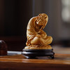 【青山特惠】黄杨木【长眉罗汉】香炉 摆件 整木雕成，b13 商品缩略图0