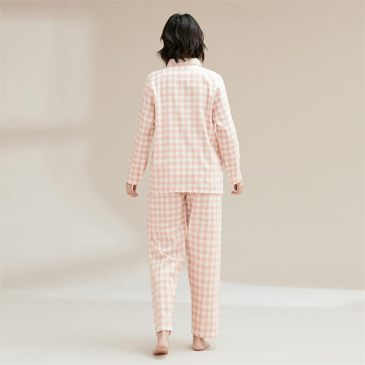 康妮雅女士长袖长裤开襟套装 商品图7