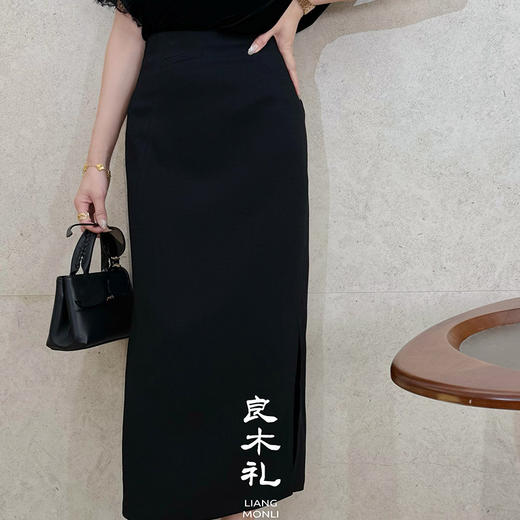 【预售7天】良木礼醋酸半裙（22512） 商品图1