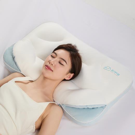 自然醒柔感云呼吸枕助睡眠枕头透气枕芯家用护颈枕成人助眠枕头XK 商品图2