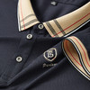 桑蚕丝男士polo衫休闲纯色男士T恤polo衫中年翻领时尚男POLO   PSL-8521 商品缩略图2