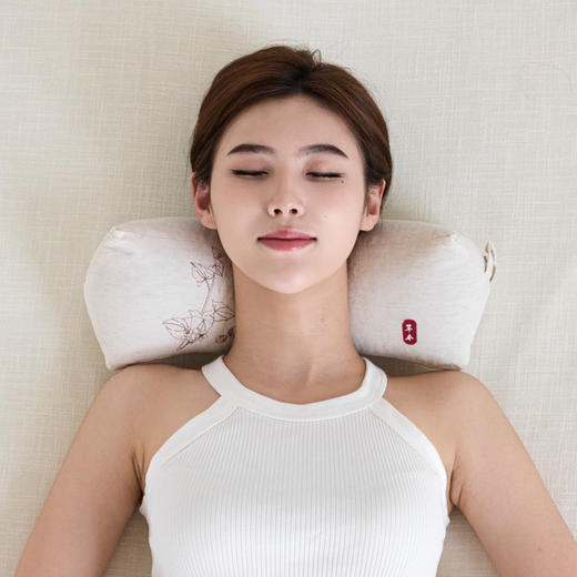 自然醒棉麻三角荞麦枕家用荞麦壳护颈椎牵引枕成人可拆卸枕芯睡眠专用XK 商品图4