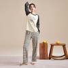 康妮雅女士长袖长裤套头套装 商品缩略图2