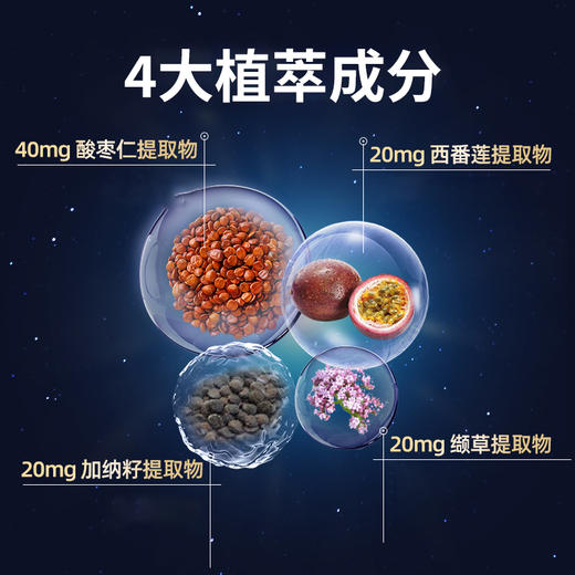 OUU氨基丁酸甘氨酸镁片60片/瓶 商品图2