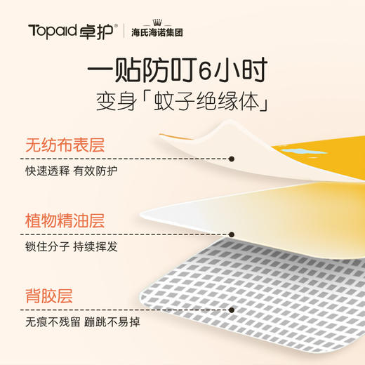 卓护植物精油防护香圈宝宝儿童成人植物精油贴户外防护 商品图2