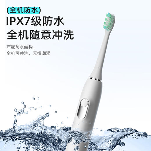 热卖中！！【15天无理由退】WOPOW沃品声波电动牙刷ET06 精美礼盒包装+2个原装杜邦刷头 商品图5
