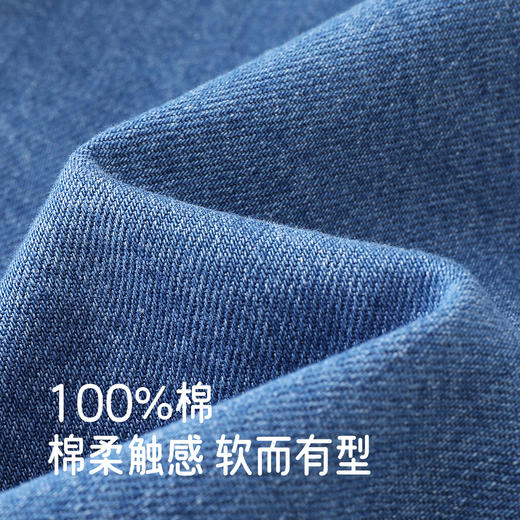 【商场同款】英氏儿童外套秋冬季保暖纯棉男童外出休闲牛仔外套 商品图1