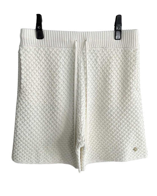 男款钩针针织短裤 可配套装 商品图0