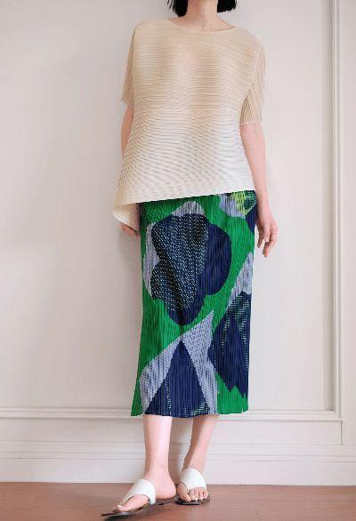 LAPALMA褶皱三宅风半裙 8 款可选 商品图2