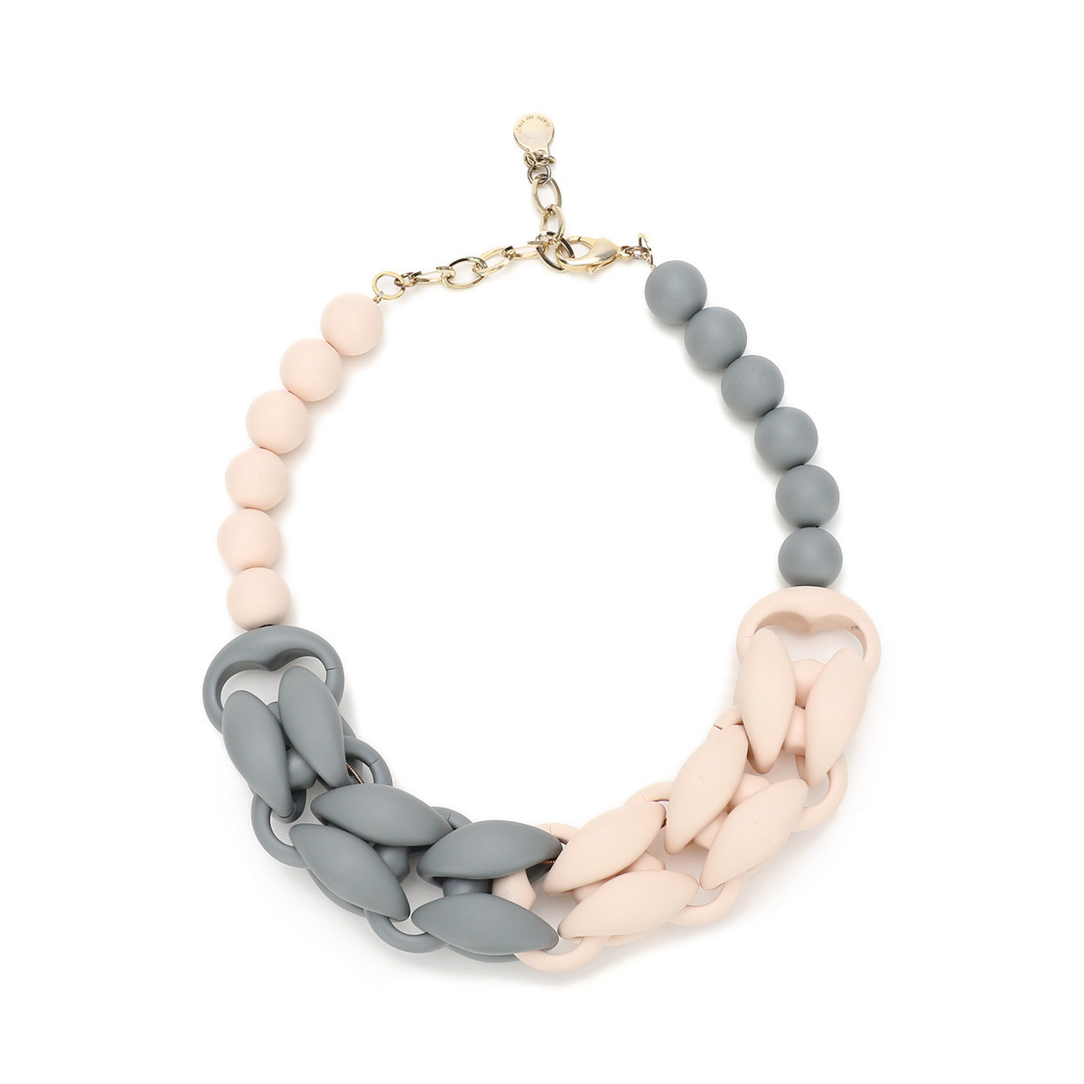 8058644901773 EMPORIO ARMANI 【INS风】复古夸张链条彩色撞色拼色颈链项链锁骨链