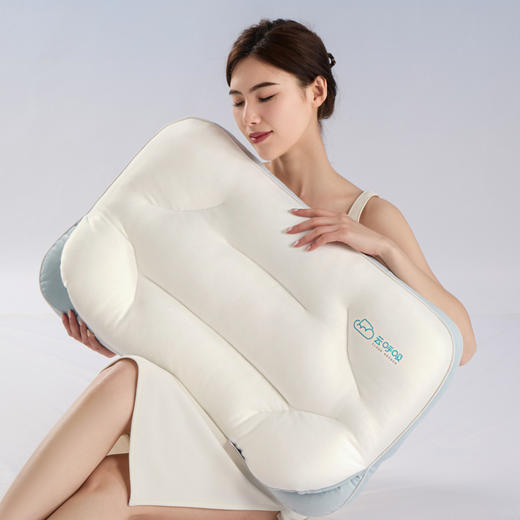 自然醒柔感云呼吸枕助睡眠枕头透气枕芯家用护颈枕成人助眠枕头XK 商品图1