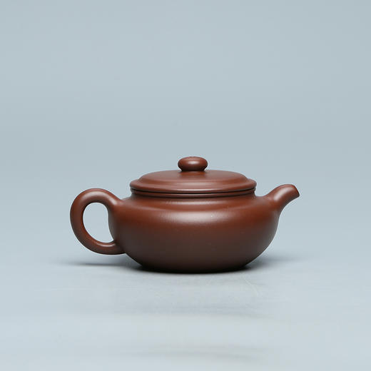 百年紫砂品牌铁画轩出品 底槽清 大口扁腹壶紫砂壶 商品图1