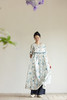 牧衣游原创 印花纯棉连衣裙女夏日轻薄宽松文艺碎花长裙 汀花雨细 商品缩略图5