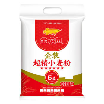 金龙鱼五星金装特精小麦粉 10斤 家用中筋面粉包子饺子馒头 /粮油调味 /面粉 /通用粉 商品图5