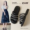 ZHR则则水钻平底夹趾拖鞋女鞋2025夏季新款时髦洋气舒适透气鞋子 商品缩略图1