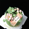 1027CAKE |  韩裱  刮刀花蛋糕  前程似锦（提前2天预订） 商品缩略图2