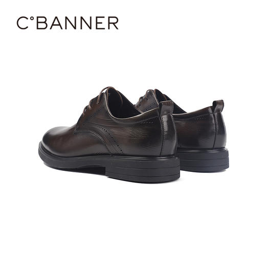 千百度秋季男单鞋商务皮鞋透气鞋垫商务正装A25425411 商品图3